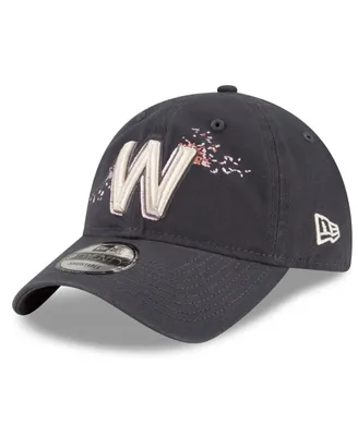 Men's New Era Graphite Washington Nationals City Connect 9TWENTY Adjustable Hat