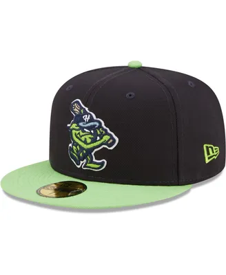 Men's New Era Navy Hillsboro Hops Authentic Collection 59FIFTY Fitted Hat