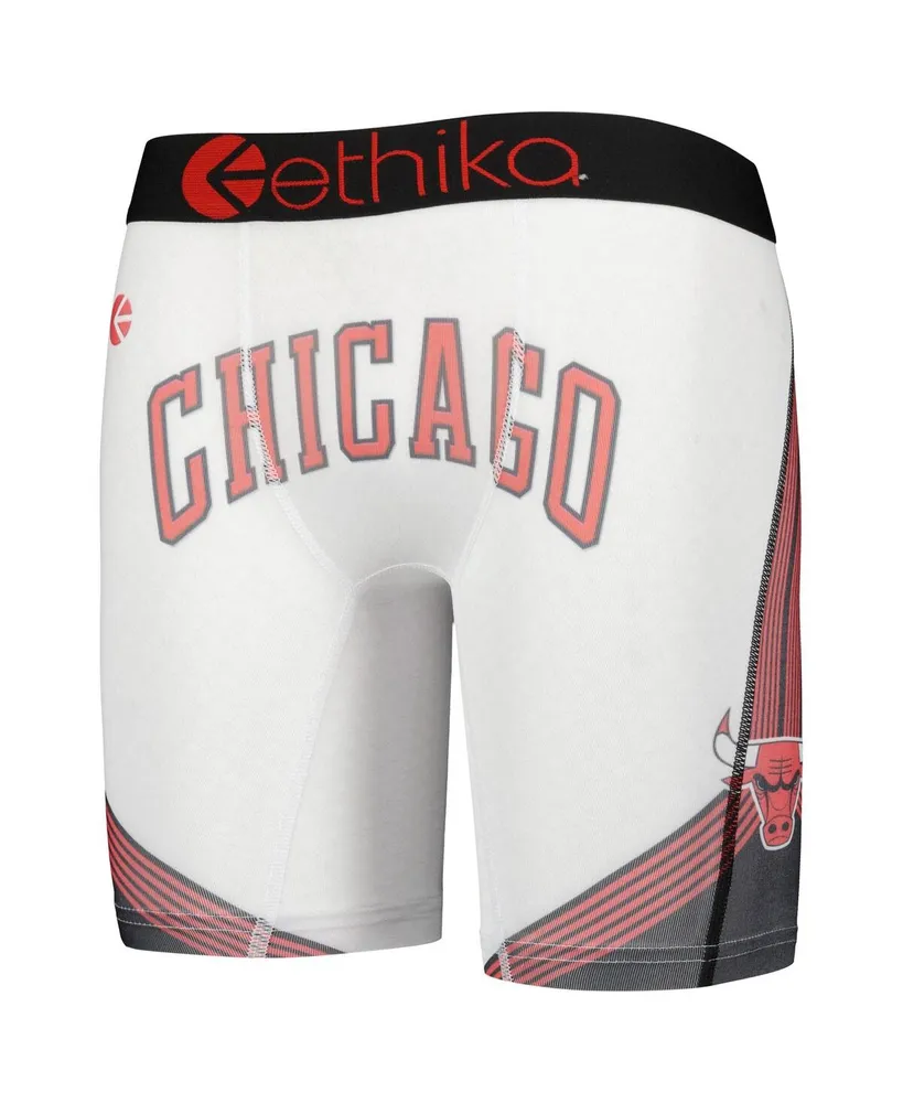 Ethika Youth Boys and Girls Ethika Red Chicago Bulls City Edition Boxer  Briefs