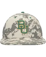 Men's Nike Camo Baylor Bears Aero True Baseball Performance Fitted Hat