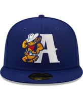 Men's New Era Royal Amarillo Sod Poodles Authentic Collection 59FIFTY Fitted Hat