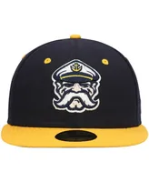 Men's New Era Navy Lake County Captains Authentic Collection Team Alternate 59FIFTY Fitted Hat