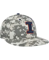 Men's Nike Camo Illinois Fighting Illini Aero True Baseball Performance Fitted Hat