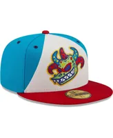 Men's New Era White, Red Vejigantes De Scranton/Wilkes-Barre Copa La Diversion 59FIFTY Fitted Hat