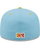 Men's New Era Light Blue, Orange Rayados De Winston-Salem Copa La Diversion 59FIFTY Fitted Hat