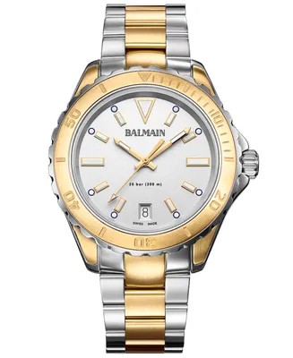 Balmain Women's Swiss Ophrys Two-Tone Stainless Steel Bracelet Watch 39mm