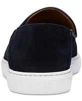 Boss by Hugo Boss Men's Rey Suede Slip-On Sneaker