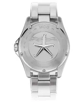 Mido Unisex Swiss Automatic Ocean Star 200 Stainless Steel Bracelet Watch 44mm