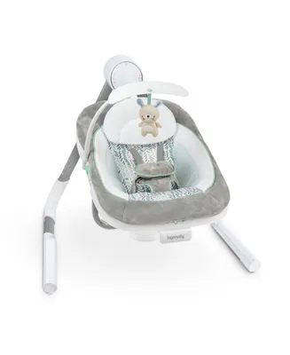 Ingenuity Baby Anyway Sway Dual-Direction Portable Spruce Swing