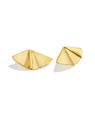 Soko 24K Gold-Plated Fuliwa Climber Stud Earrings