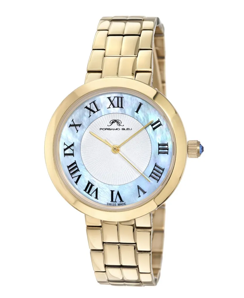 Porsamo Bleu Women's Helena Stainless Steel Bracelet Watch 1072BHES