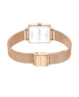 Kenneth Cole New York Women's Quartz Classic Rose Gold-Tone Stainless Steel Watch 29mm