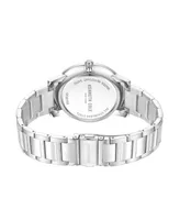 Kenneth Cole New York Men's Multifunction Dress Sport Silver-Tone Stainless Steel Watch 42mm