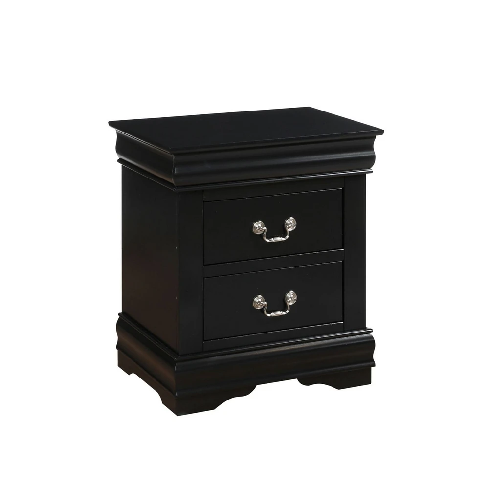 Simplie Fun Louis Philippe Nightstand