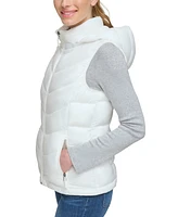 Charter Club Women's Packable Hooded Puffer Vest, Created for Macy's