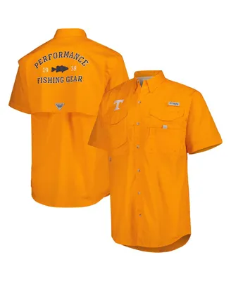 Men's Columbia Tennessee Orange Volunteers Bonehead Button-Up Shirt