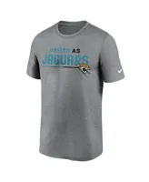 Men's Nike Heather Gray Jacksonville Jaguars Legend Team Shoutout Performance T-shirt