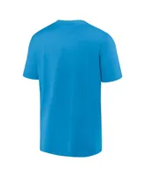 Men's Fanatics Blue Charlotte Fc Extended Play V-Neck T-shirt