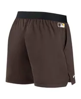 Women's Nike Brown San Diego Padres Authentic Collection Team Performance Shorts