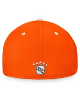 Men's Fanatics Orange, Khaki Philadelphia Flyers True Classics Retro Flex Hat