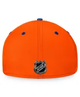 Men's Fanatics Royal, Orange New York Islanders Authentic Pro Rink Camo Flex Hat