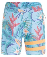 Hurley Men's Phantom+ Block Party Renegade Drawstring 18" Boardshorts