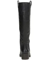 Lucky Brand Women's Hybiscus Knee-High Wide-Calf Riding Boots