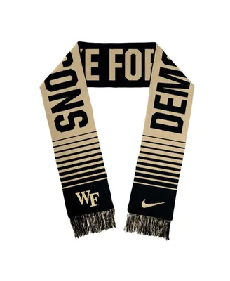 Men's and Women's Nike Wake Forest Demon Deacons Rivalry Local Verbiage Scarf