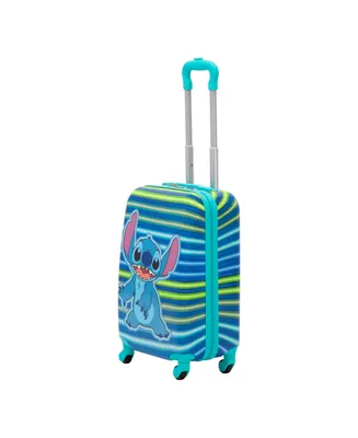 Disney Ful Stitch Neon All Over Print Kids 21" Luggage