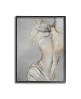 Stupell Industries Traditional Portrait Nude Woman Framed Giclee Art, 24" x 1.5" x 30" - Multi