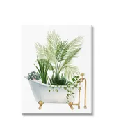 Stupell Industries Various Plants in Vintage-Like Tub Canvas Wall Art, 24" x 1.5" x 30" - Multi