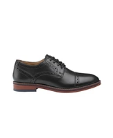 Johnston & Murphy Little Boys Conard Cap Toe Leather Shoes