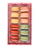 La Biscuitery La Vie En Rose Box of 12 Macarons