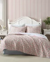 Laura Ashley Rowena Cotton Reversible Quilt