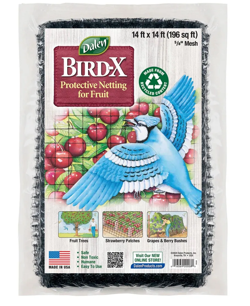 Dalen BN2 14-Foot by 14-Foot Bird-x Net 5/8-Inch Mesh