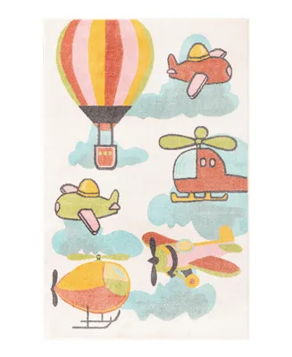 Bayshore Home Campy Kids Flying High 5'3" x 8' Area Rug