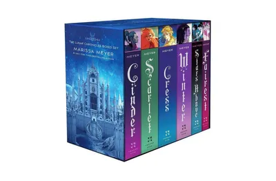 The Lunar Chronicles Boxed Set: Cinder, Scarlet, Cress, Fairest, Stars Above, Winter by Marissa Meyer