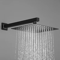 Streamdale Furniture 10 Inch Shower Head Bathroom Luxury Rain Mixer Shower Complete Combo Set Wall Mounted