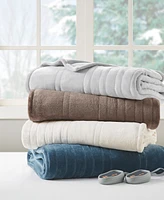 Last Act! Premier Comfort Luxury Plush Heated Blanket, Twin, Exclusively at Macy's