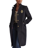 Lauren Ralph Women's Single-Breasted Peacoat