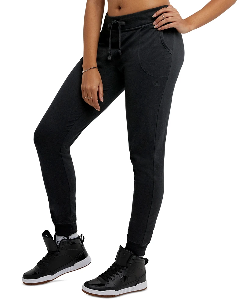 Champion Women's Cotton Jersey Full Length Joggers