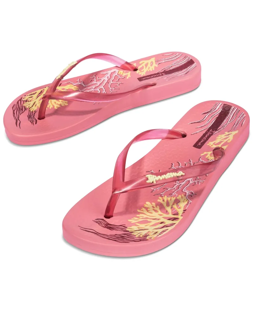 Ipanema Ana Glossy Slip-On Printed Flip Flop Sandals