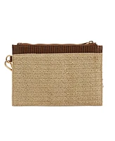 Like Dreams Katherine Straw Small Clutch Wallet