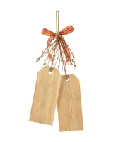 Glitzhome 24" H Fall Wooden Door Hanger