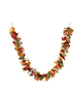 Glitzhome 6' L Fall Felt Garland