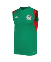 Men's adidas Green Mexico National Team Sleeveless Training jersey