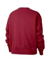 Women's Nike Crimson Oklahoma Sooners Vault Every Day Fleece Pullover Sweatshirt