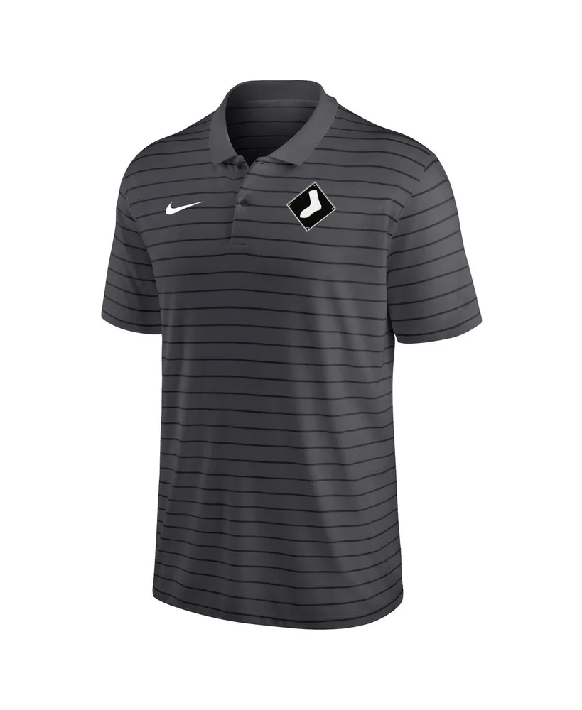Men's Nike Charcoal Chicago White Sox City Connect Victory Performance Polo Shirt