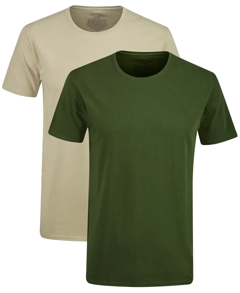 Hanes Ultimate Comfort Blend Mens 4 Pack Short Sleeve V Neck Moisture  Wicking T-Shirt, Color: White - JCPenney