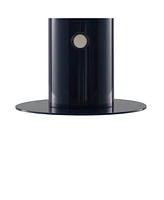 Boletus 10.75" Contemporary Bohemian Rechargeable, Cordless Iron Integrated Led Mushroom Table Lamp